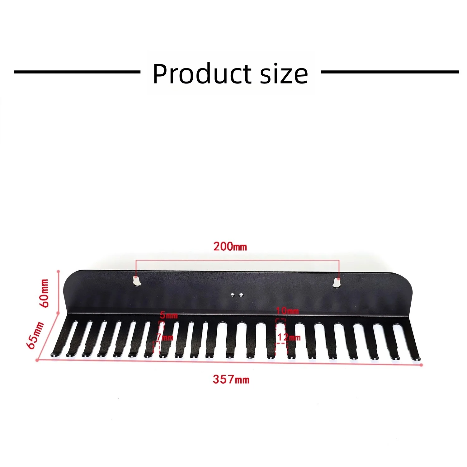 20-position of hanging wire racks USB cable holders microphone cable holders audio cable holders wire racks.