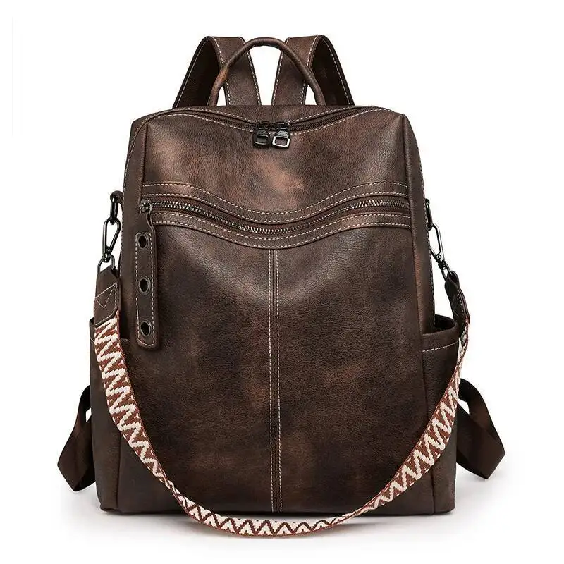 

Модные стильные простые модные универсальные двойные сумки на плечо большой вместимости, распродажа, отличный женский рюкзак в корейском стиле