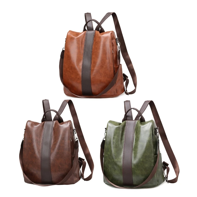 Fashion Bookbags Versatile Backpack Double Strap Shoulder Bag Korean Pack