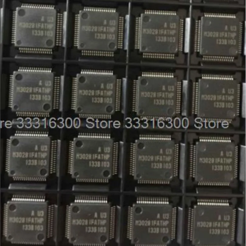 2PCS New M30281FATHP  QFP64 Microcontroller chip IC