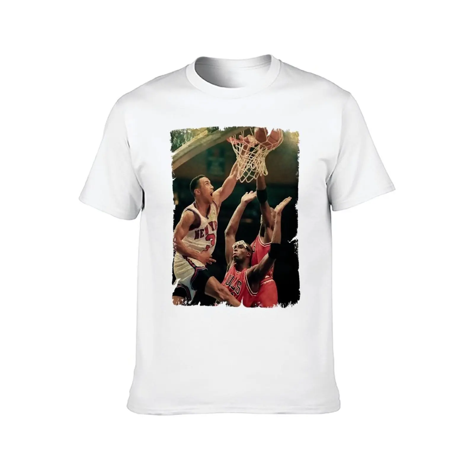 John sport Starks Dunks on Horace Grant and MJ, 1993 T-Shirt man t shirts high quality luxury brand t shirts with prints T-Shirt