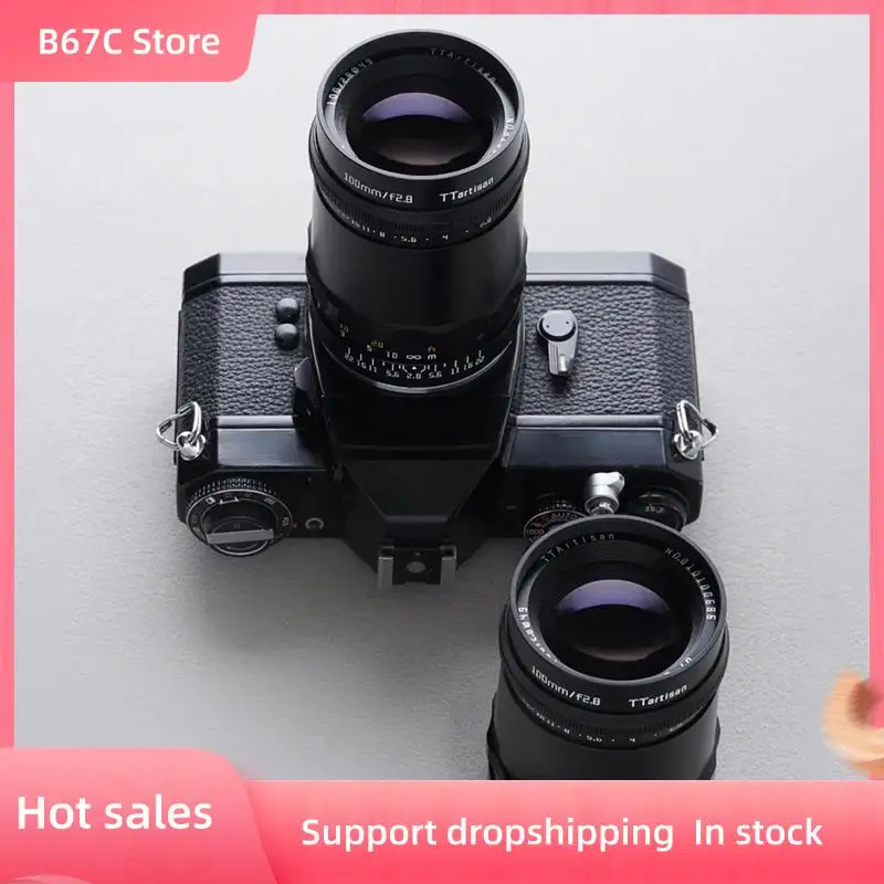 

B67C Полнокадровый объектив для камеры TTARTISAN 100 мм F2.8 с мыльным пузырьком Bokeh для адаптера крепления M42
