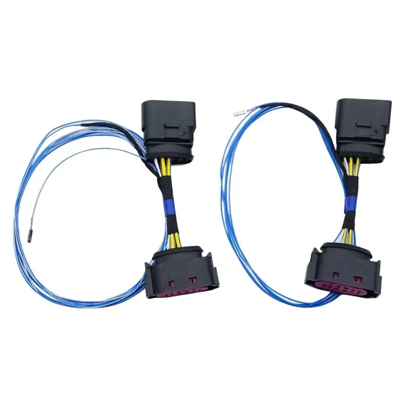 

Reliable-For Jetta MK5 R32 2005-2010 Compatible Retrofit Halogen To Xenon Head Light Cable Wire Adaptor Adapter 10 To 12 PIN