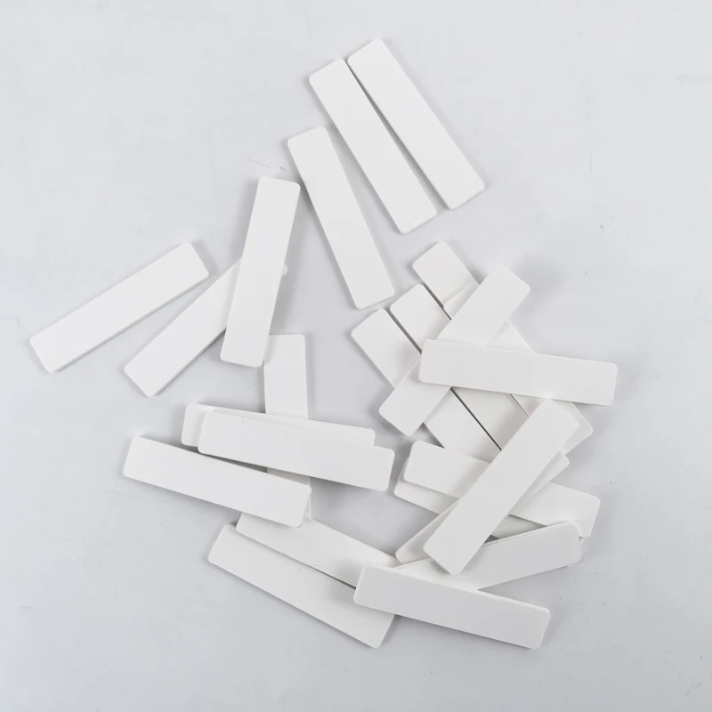 

500 шт. термостойкая моющаяся UHF RFID-метка силиконовая мягкая бирка для стирки пассивная связь 860-960 МГц для одежды полотенце