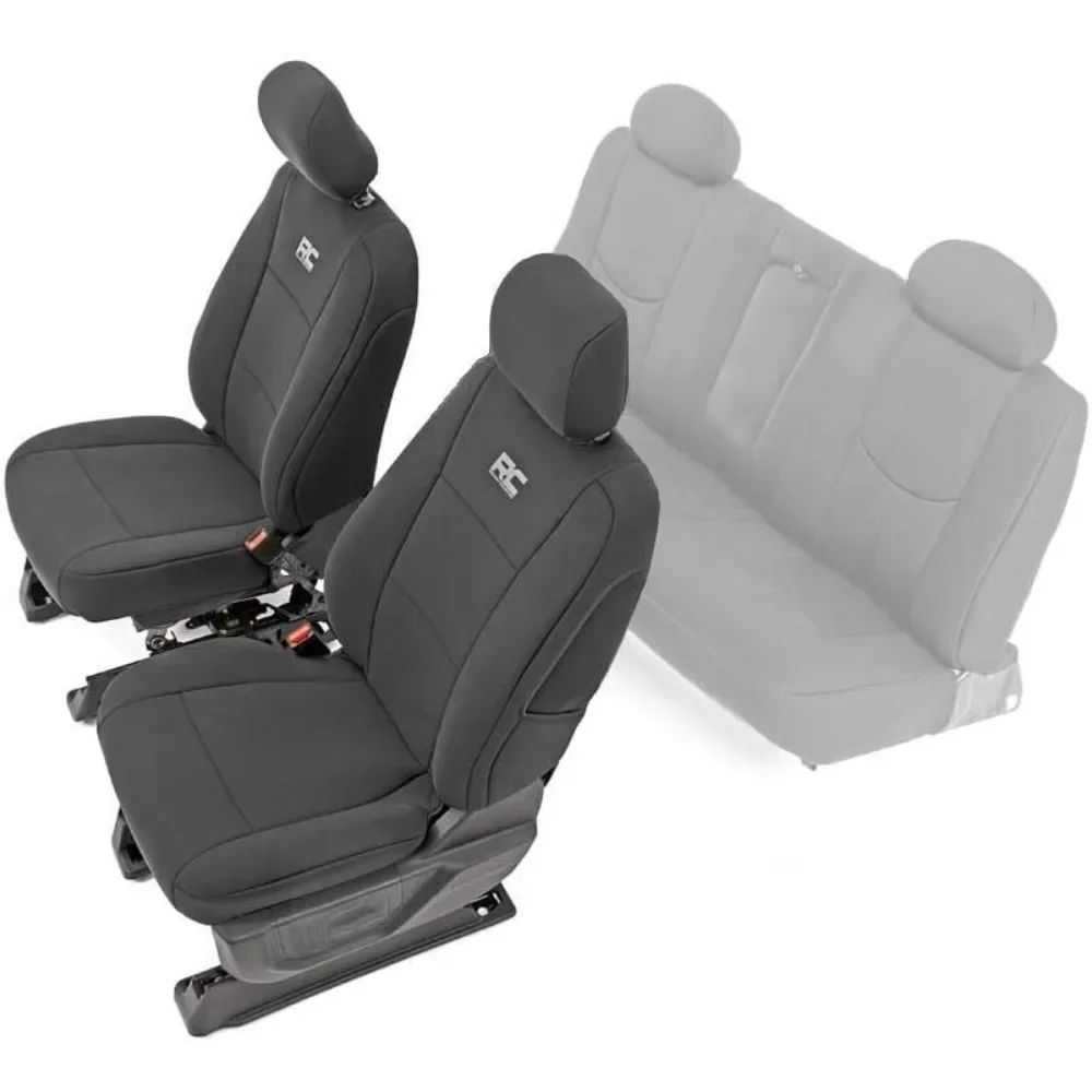 

Водонепроницаемые и устойчивые к ультрафиолетовому излучению чехлы на передние сиденья с пенопластовой подкладкой для грузовиков Chevy Silverado и GMC 1500 2014-2018 гг.