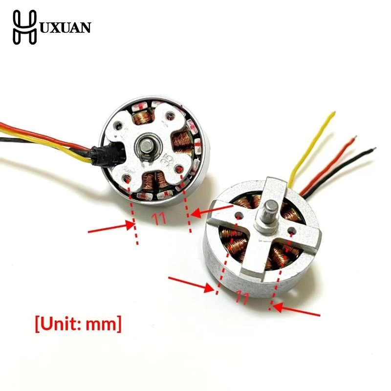【W】1 قطعة 23.5 مللي متر 2S-3S 3-phase تستخدم 1700KV Mini 1806 مايكرو فرش السيارات عالية السرعة ل RC الطائرة بدون طيار FPV كوادكوبتر محرك الطائرات #5