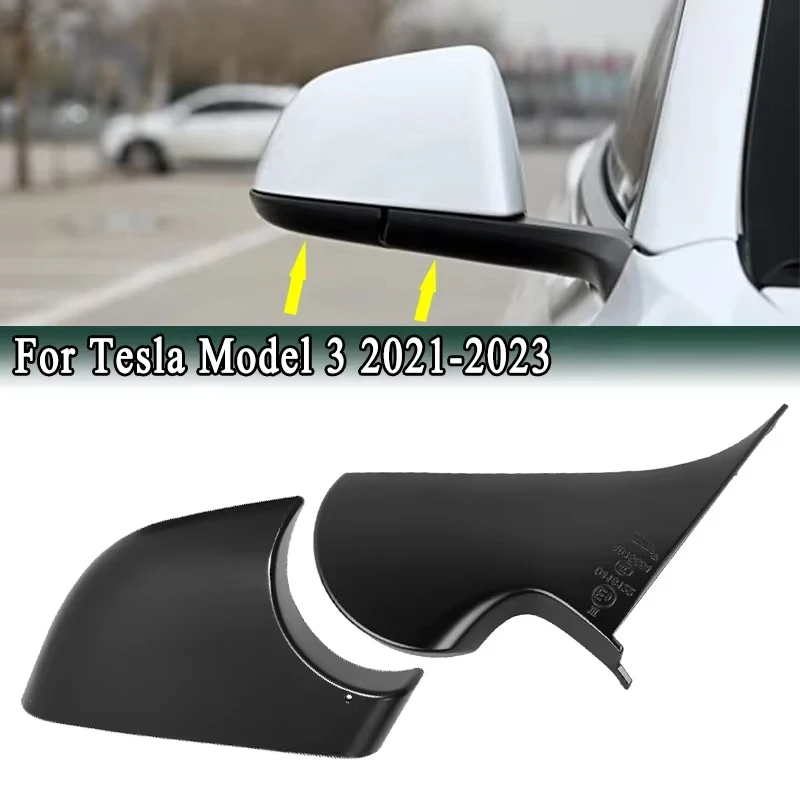 NEW For Tesla Model 3 2021-2023 Side Rearview Mirror Lower Holder Base Shell Bottom Cover 2287.3304-Z 2287.3303 Car Accessories