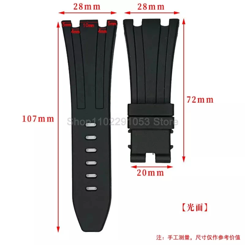 27mm 28mm 30mm Rubber Watch Band for Audemars for Piguet Royal Oak 15400 15703 Diving Bracelet Men Women Sport Wrist Band for AP