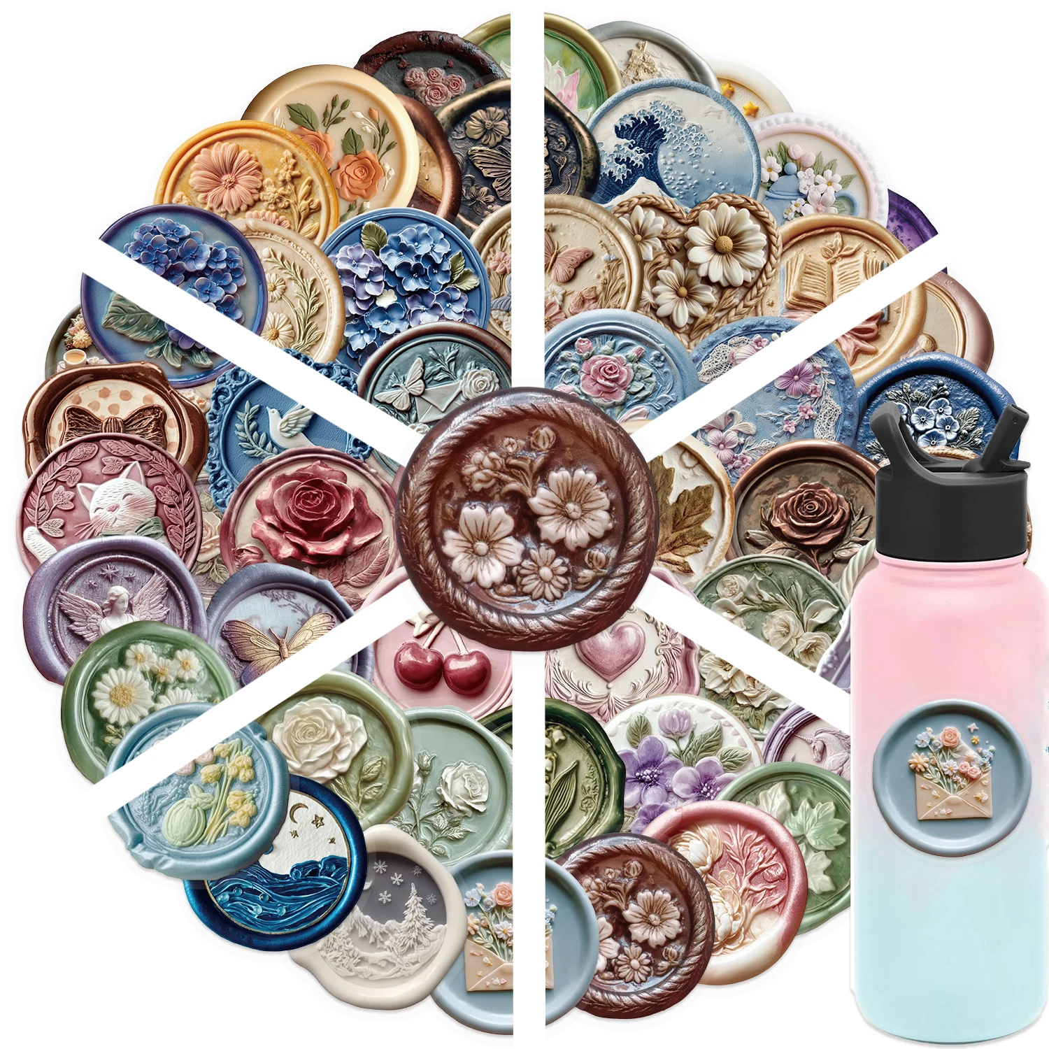 52PCS Retro Cartoon…