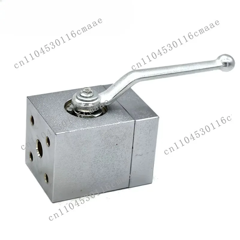 ZYQF-SAE300-40I manual ball valve split flange stainless steel high pressure hydraulic system 2 inches