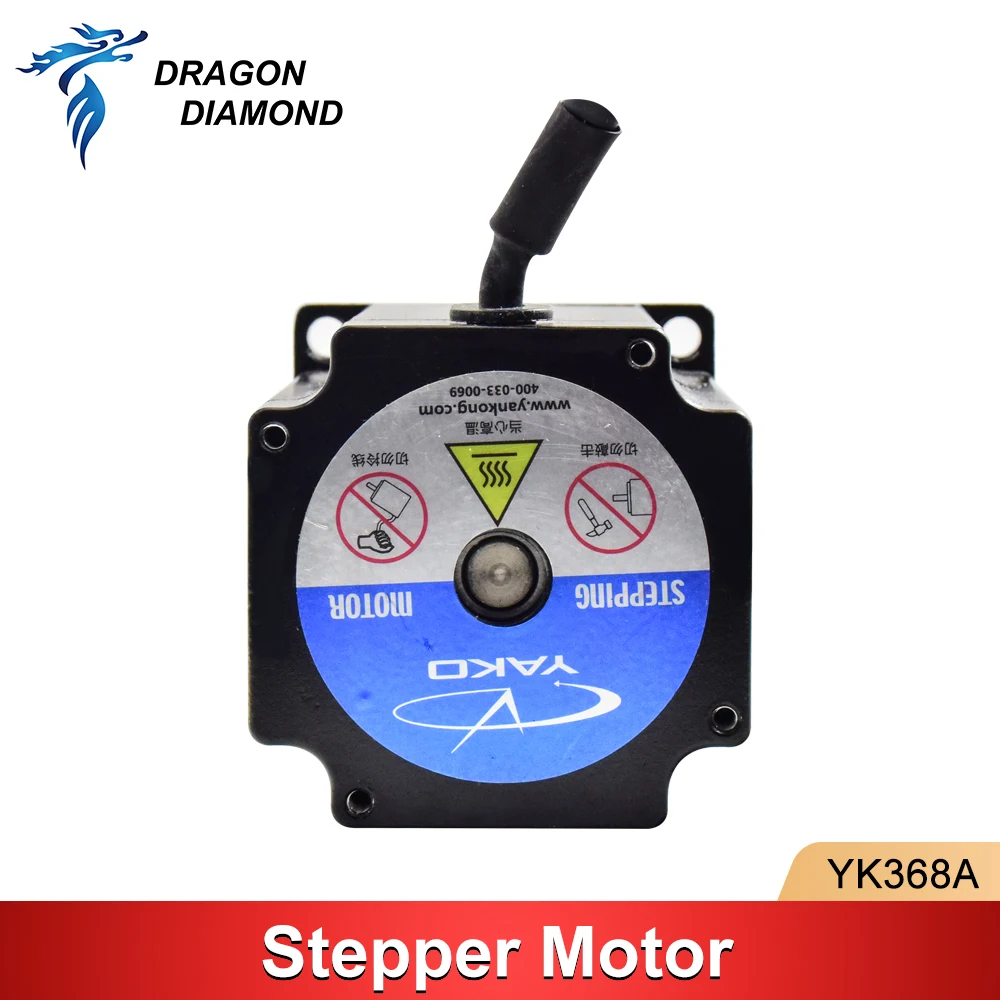 Nema 23 Stepper Motor Driver 57mm 3 Phase 1.5N.m 5.8A YK368A Stepper Motor 3-Lead Cable For Co2 Laser Machine CNC Router 3D Cut