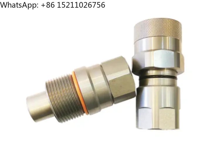 الشركة المصنعة الهيدروليكية قطع غيار أخرى نوع الوجه المسطح VEP تركيب هيدروليكي قارنة التوصيل السريع الهيدروليكية #3