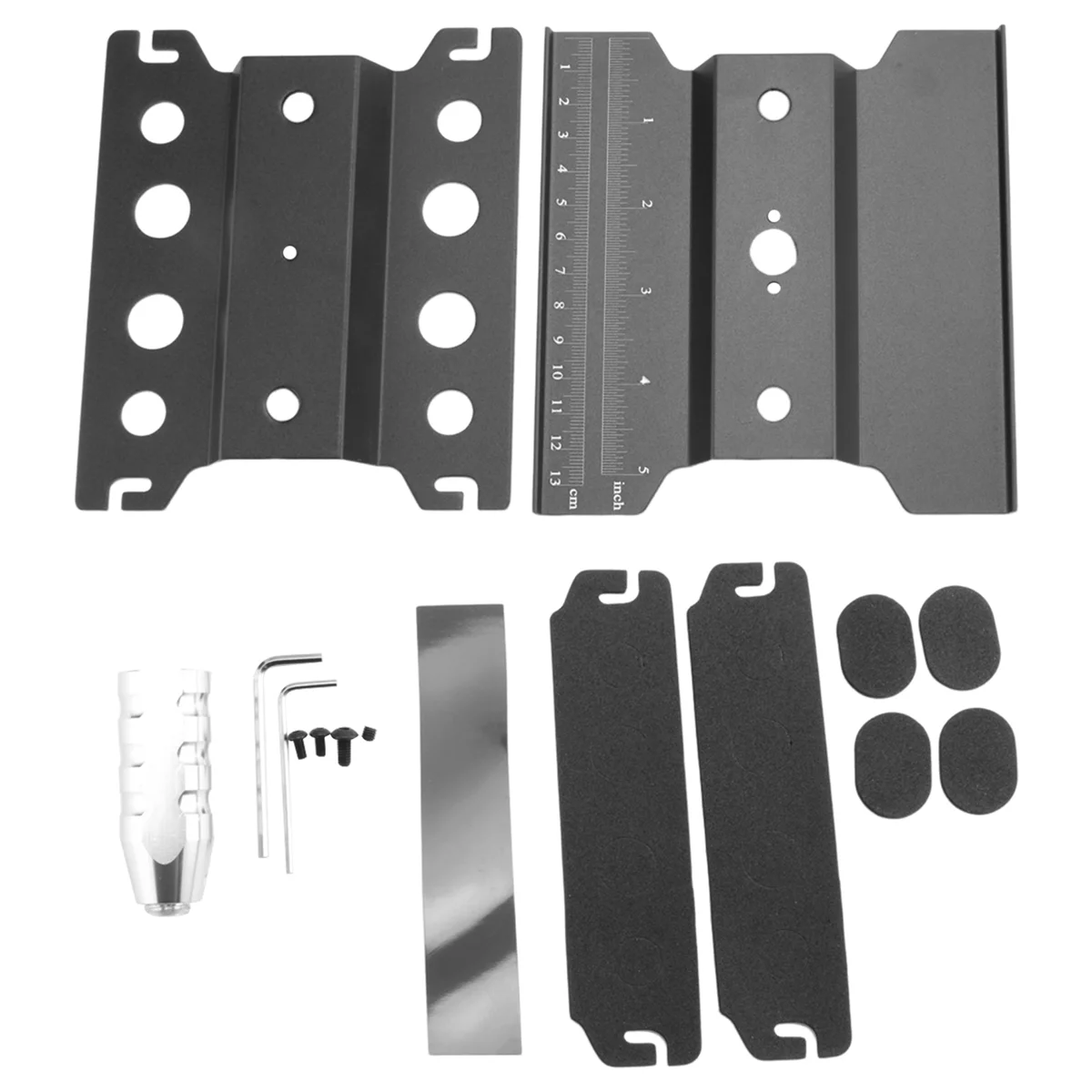 

CXYU-Металлическая радиоуправляемая автомобильная рабочая станция для ремонта рабочей стойки для 1/8 1/10, черный