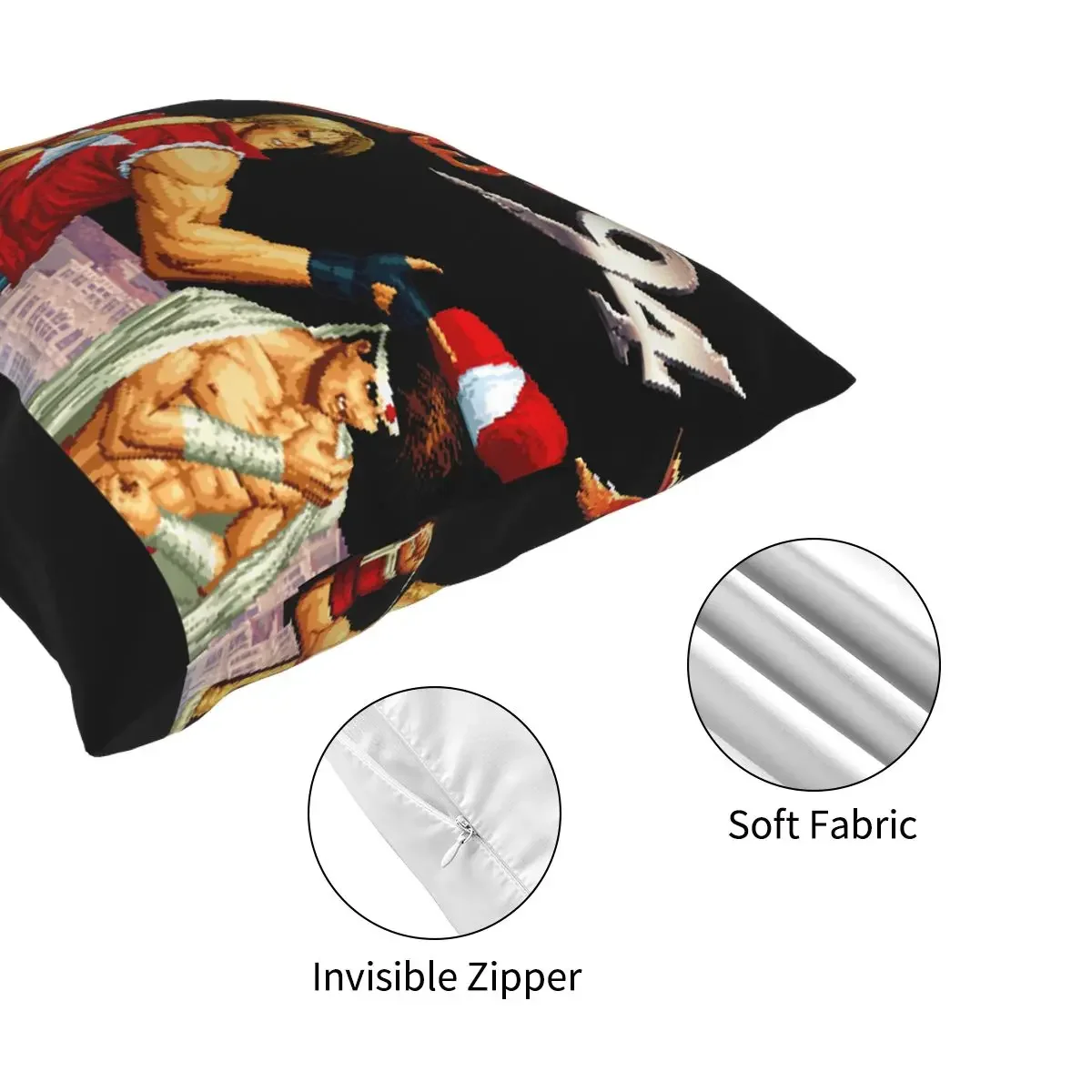 The King Of Fighters \'94 Neo Geo Pillowcase Soft Fabric Cushion Cover Decoration Throw Pillow Case Cover Home 40X40cm