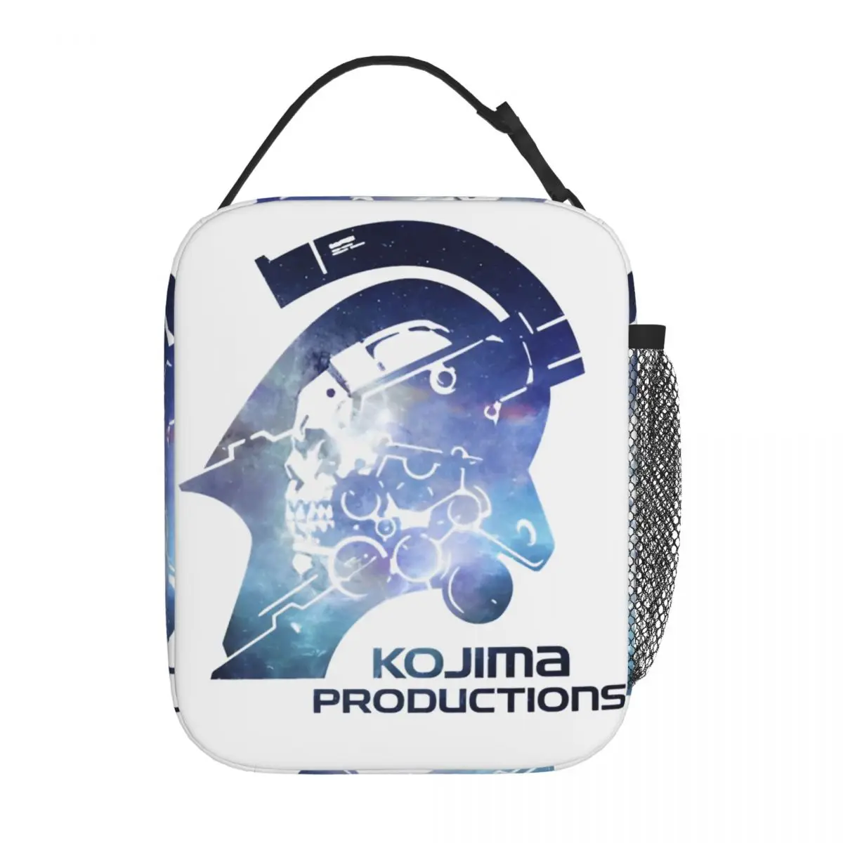 

Kojima Productions Galaxy Death Stranding Изолированные сумки для обеда Многоразовая сумка-холодильник Большая коробка для обеда Работа Пикник Сумки для хранения еды