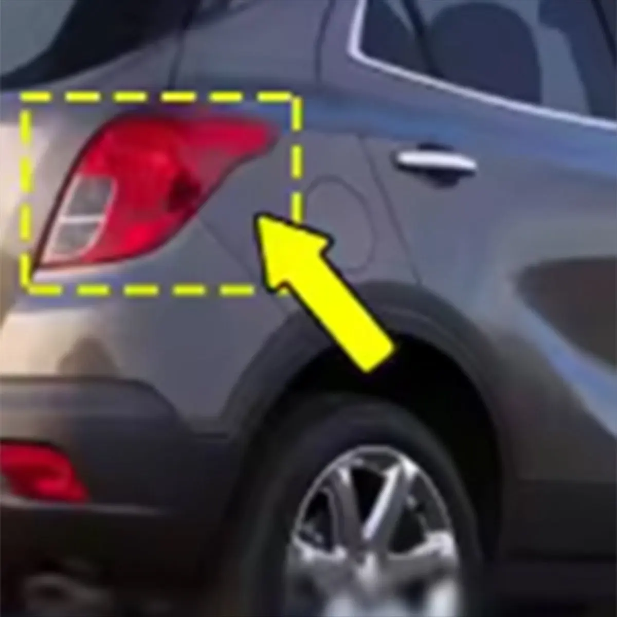 M09K 95089714 Car RearTail Light Brake Signal Lamp Taillight Assembly for Opel Buick Vauxhall Mokka MokkaX 2012-2025 Left