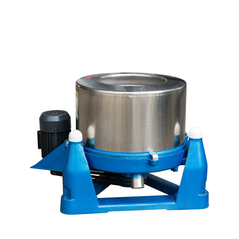 Large Stainless Steel Frequency Conversion Industrial Dehydrator Three-legged Centrifugal Dryer for Vegetables and Foods