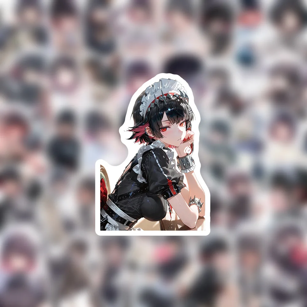 60PCS Zenless Zone Zero Game Stickers Cartoon Ellen Joe Graffiti Decoratie Notebook Koffer Gitaar Telefoon Koelkast Decals