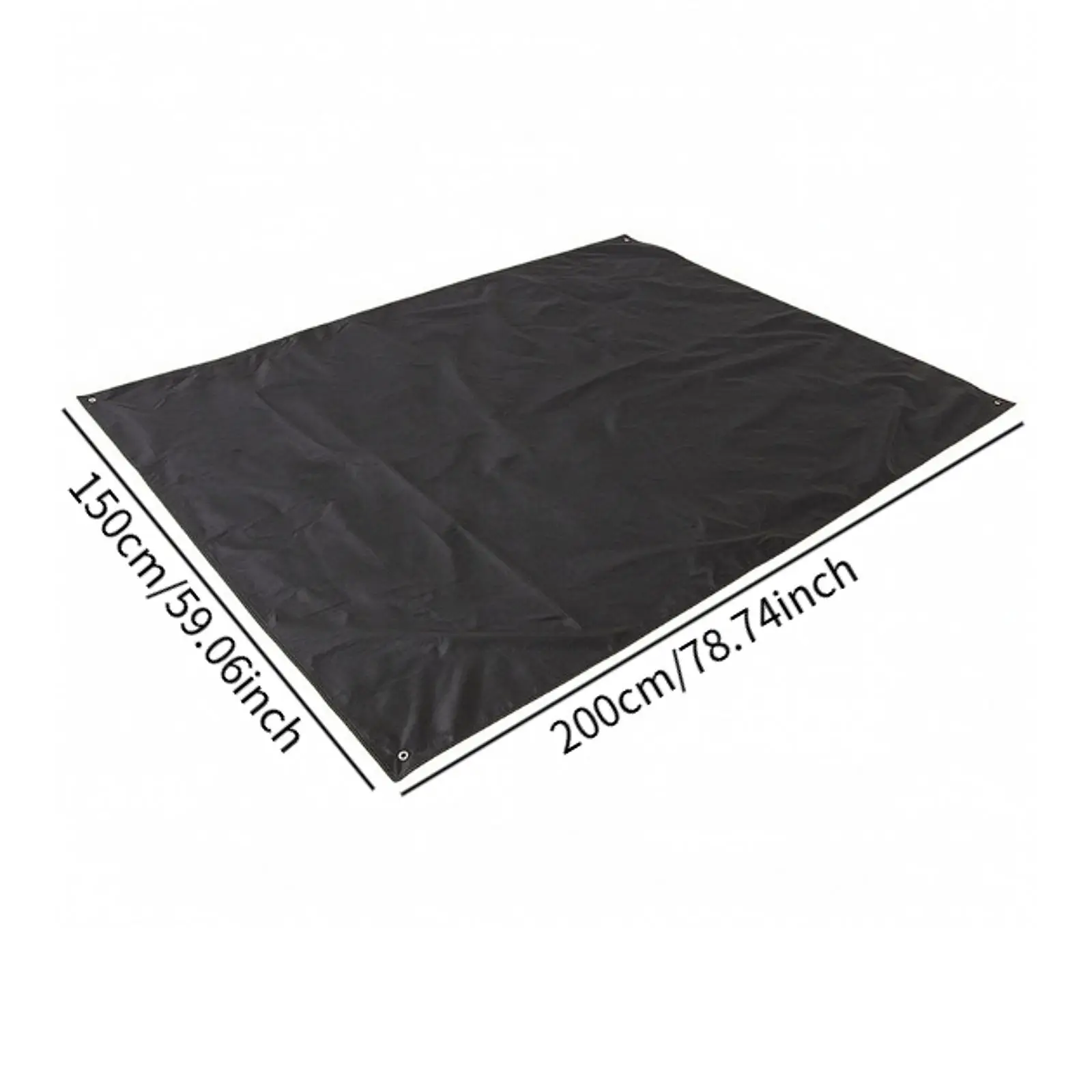 Ground Mat Foldable with 4 Ground Nails, Portable Tent Footprint Picnic Mat, Waterproof Camping Tarp for Hiking Camping Travel