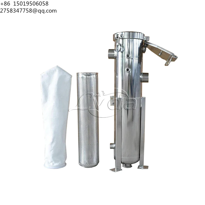 Syrup Honey Concentration SS 304 316L Industrial Turtle Shell Recessed Bag Filter Housing