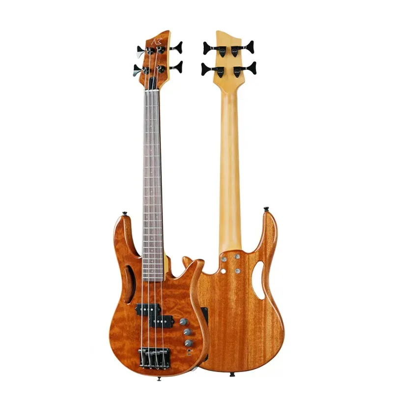 

Mini Monster Smart Four-String Electric Bass Guitar Portable And For Beginner's Introduction To Bass Playing