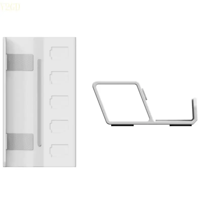 Y2GD Durable Aluminium Lelly Game Console Suporte com 5 slots cartas Stand Console