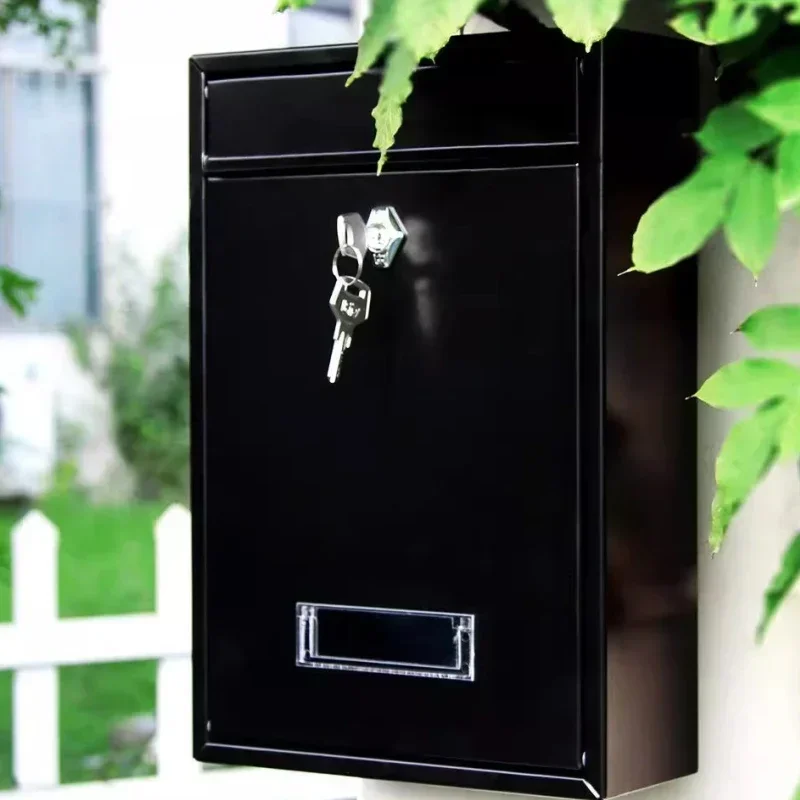 

Новый замок с паролем, маленькая почтовая коробка, газетная коробка, уличная водонепроницаемая нержавеющая железная коробка для советов