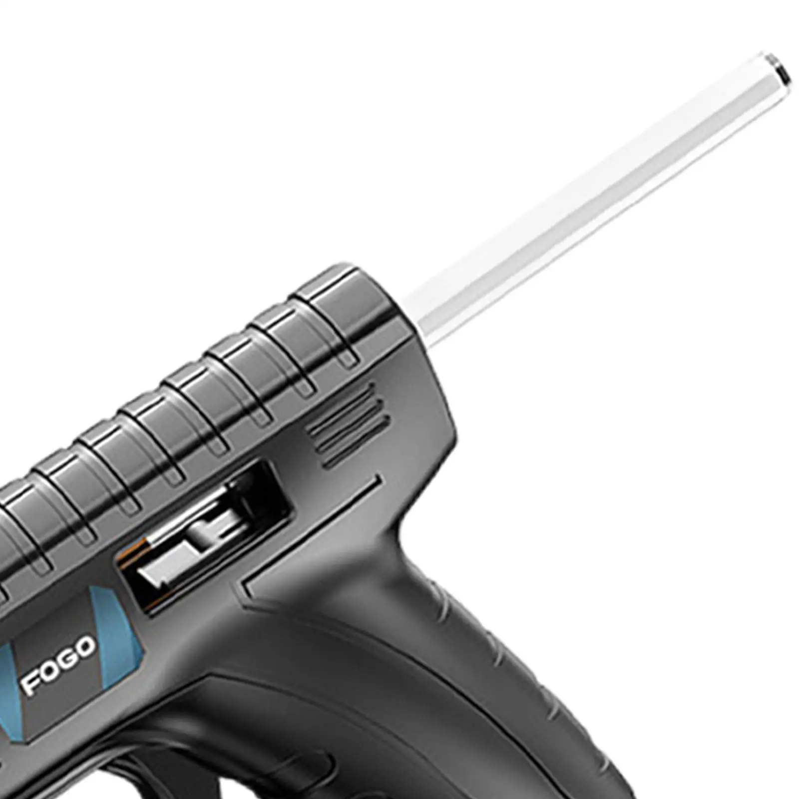 ปืนยิงกาวร้อนละลายพร้อมแท่งกาว 7 มม. แบตเตอรี่แบบชาร์จไฟได้สําหรับการปิดผนึกงานฝีมือ