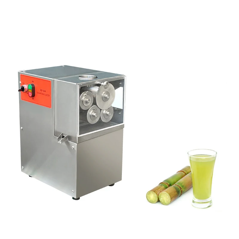 Sugarcane Juicer Machine Manufacturers Large Four-stick Commercial Electric Store Special Sugarcane Press Sweet Bar Equipment