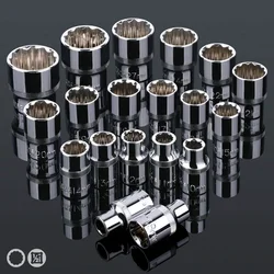 1Pcs 12 Point Short Socket Bit 1/2