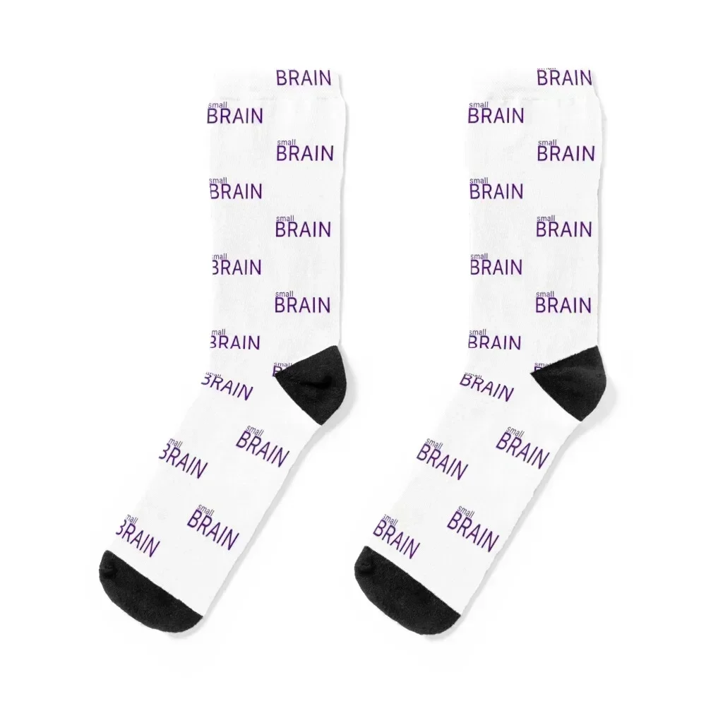 

small BRAIN Socks floral cotton luxury basketball Women Socks Men's