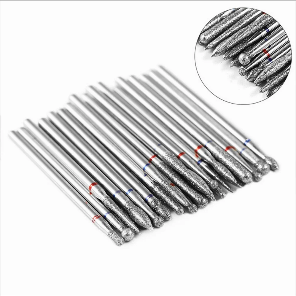 30-Piece Nail Drill Bit Set, Replacement Bits For Nail Drills, Suitable For Nail Shaping, Removing Nail Decorations image 4