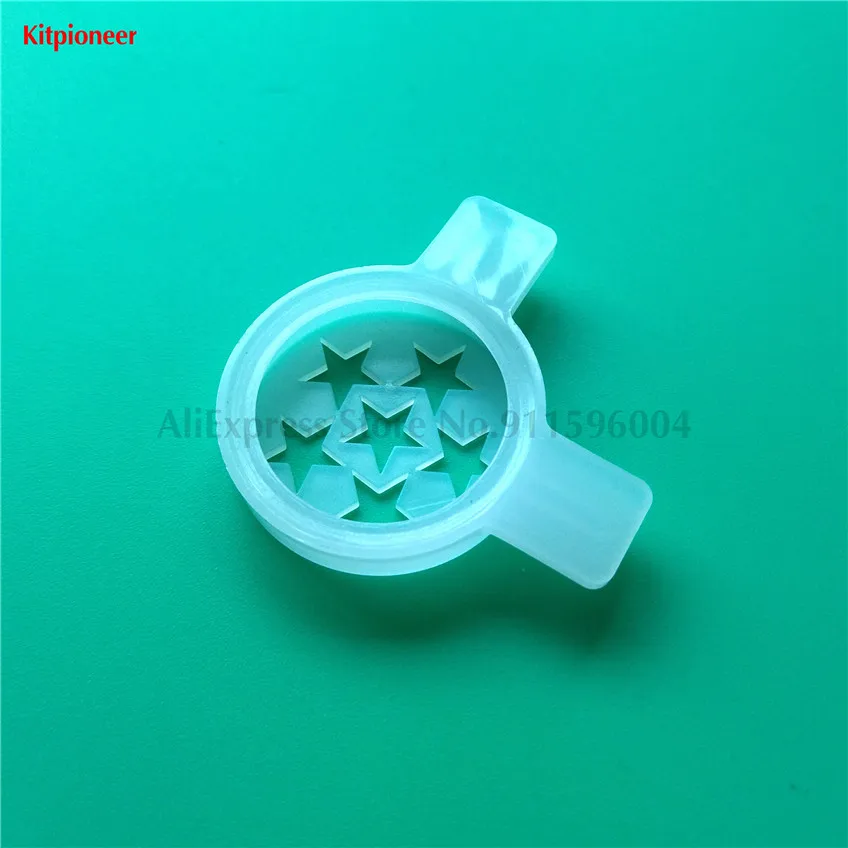 أغطية جديدة لآلة الآيس كريم 26 مللي متر قبعات النمذجة ذات القطر الداخلي لفوهة الآيس كريم تايلور أشكال خمس نجوم