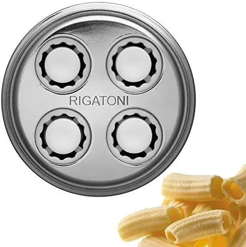 Gourmet Pasta Press with Six Plates, Kitchen Stand Mixers, Acessório Opcional, KVMPEXTA, 5