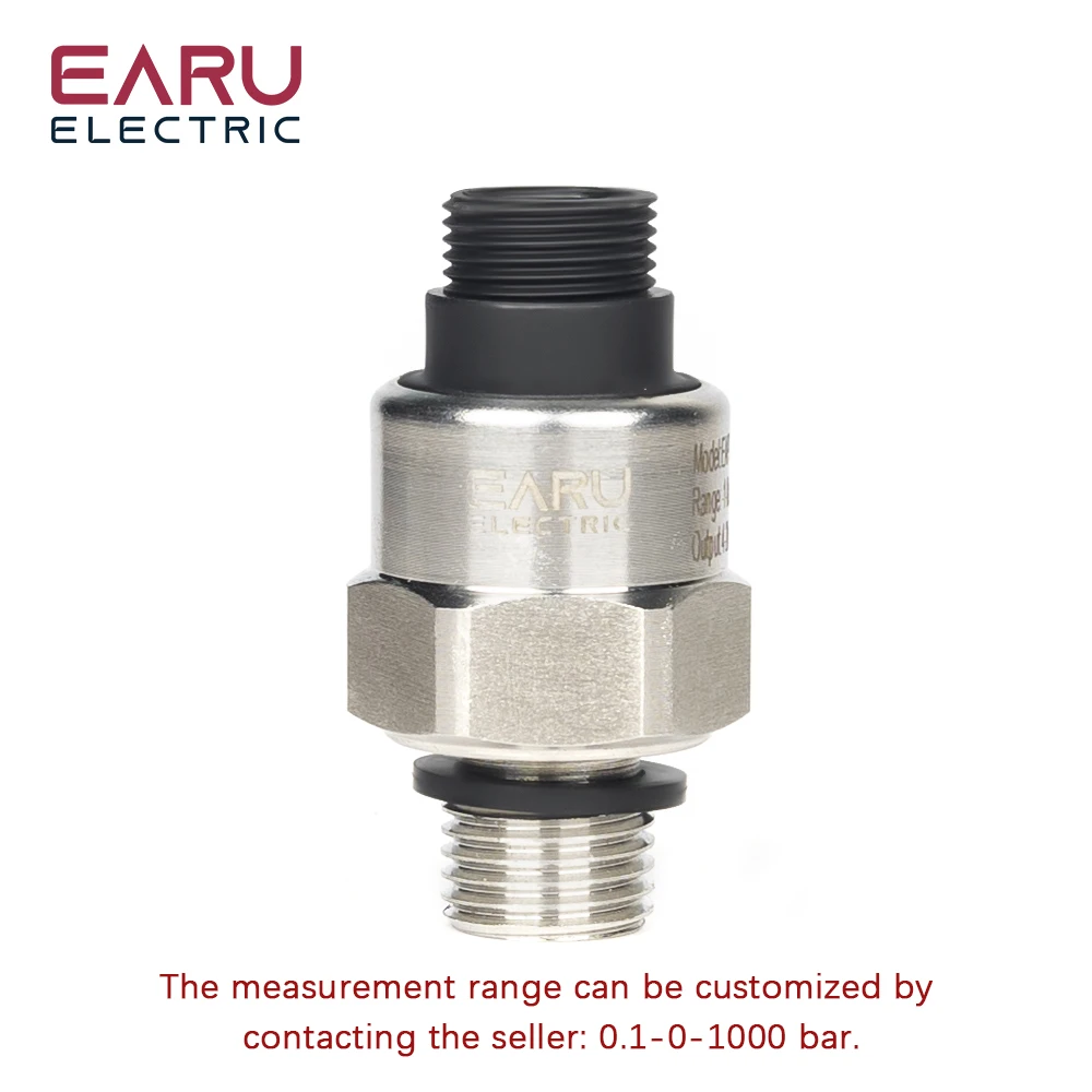 圧力トランスデューサ圧力トランスミッタウォーターポンプセンサーケーブル 1 メートル -1-0Bar 0-1Bar 4-20mA 0-5V 0-10V G1/4 0.5% FS 高精度