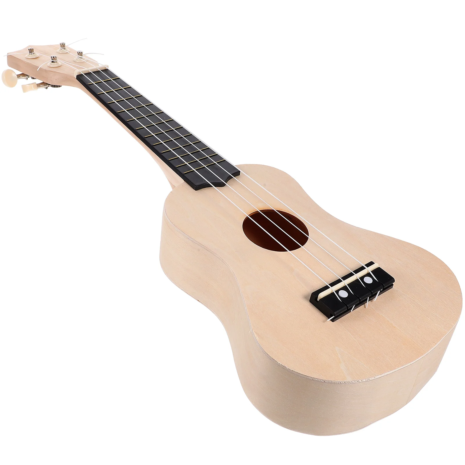 

Ukulele Material DIY Kit Guitar Self Painting Handmade Instrument Musical Guitar Self-Painting Unfinished Lightweight Safe
