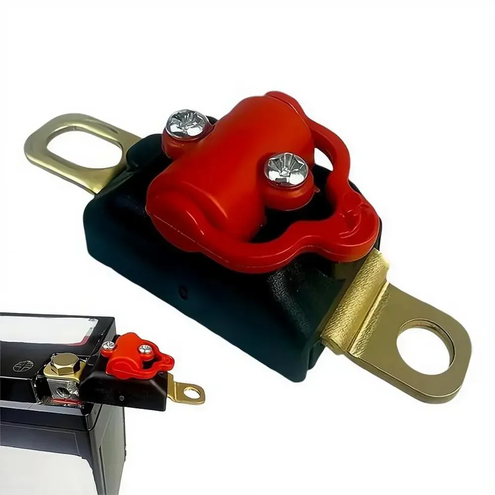 Universal 12V Anti Leakage ATV Battery Disconnect Tool Isolation Breaker for Motorcycle  Prevent Current Loss