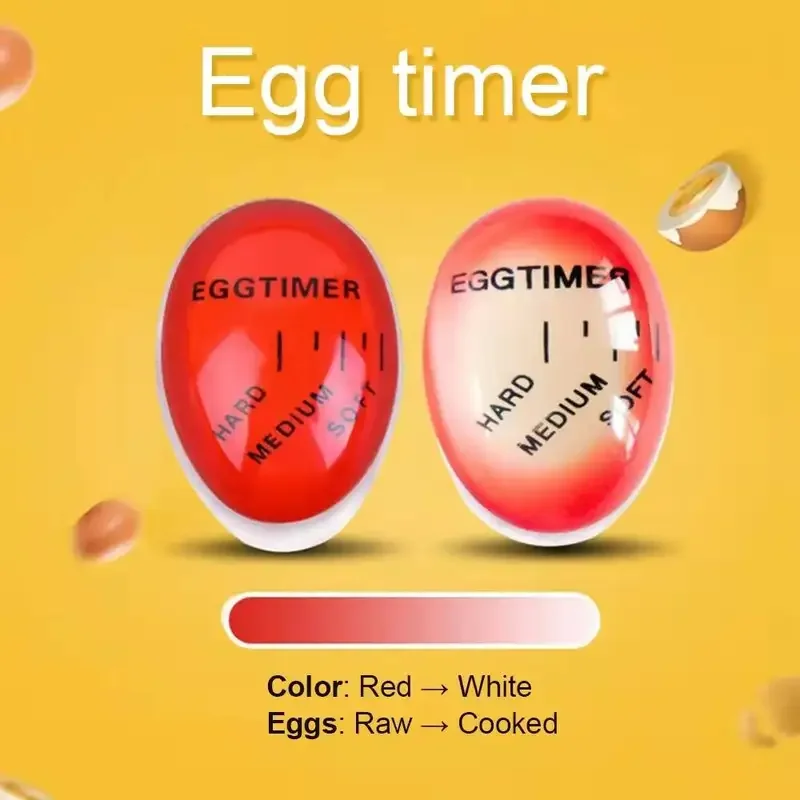 1pcs Egg Boiled Gadgets for Decor Utensils Kitchen Timer Candy Bar Cooking timer Things All Accessories Yummy Alarm decoracion