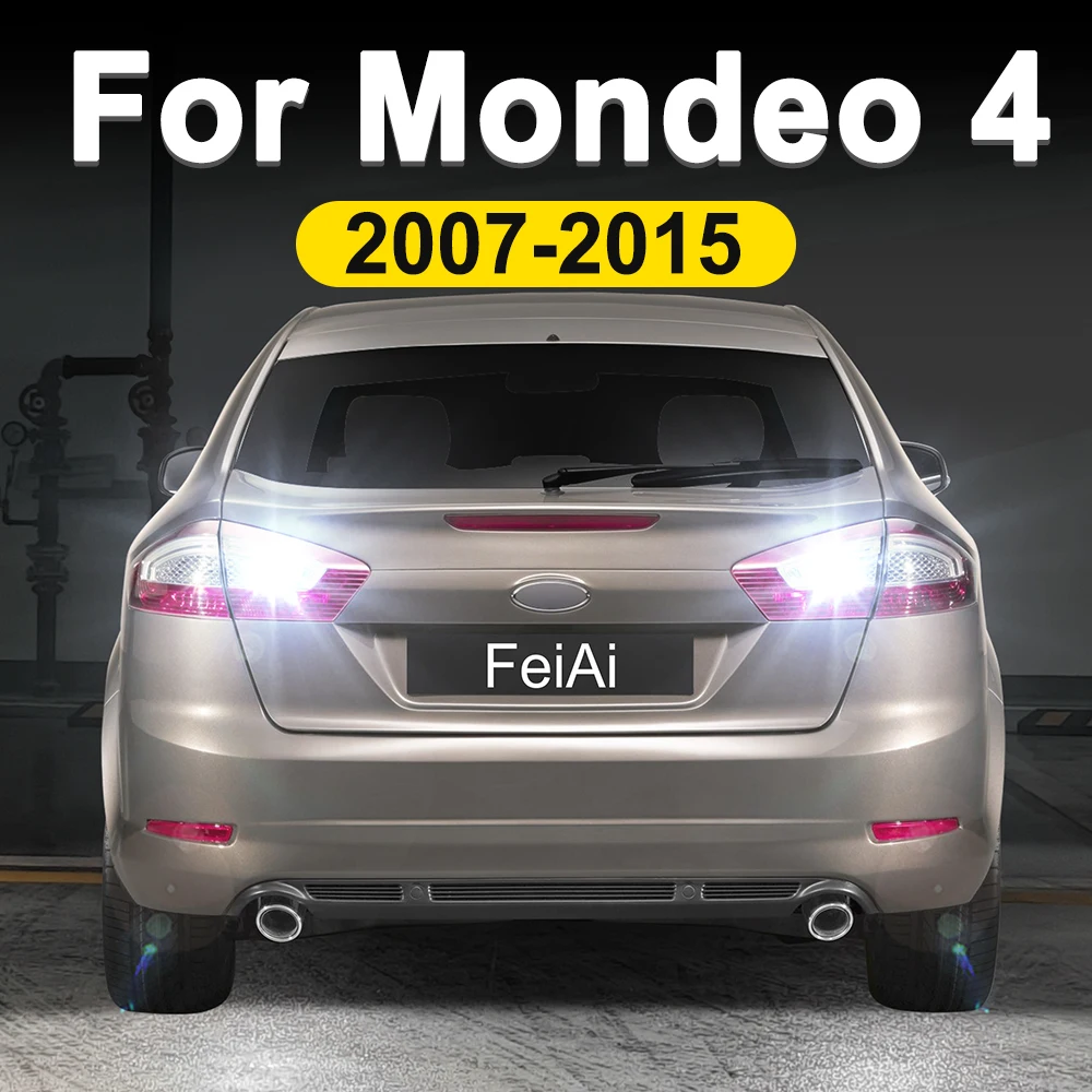 

For Ford Mondeo 4 MK4 Reverse Lights LED 2007-2015 Mondeo Accessories 2014 2013 2012 2011 2010 2009 2008 Backup Reversing Lamp