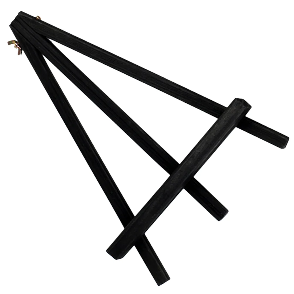 Stativ malba mini easel tabletop displej easels depo černá dřevěný plátna dítě