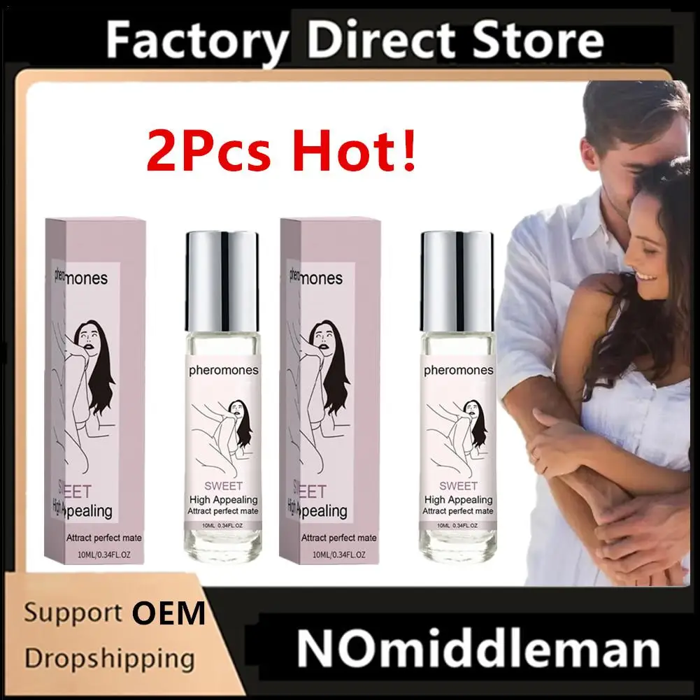 

2Pcs Enduring Pheromone Perfume For Sexual Flirt Intimate Partner Stimulates Flirtation Woman Charming Ultimate Temptation Oil