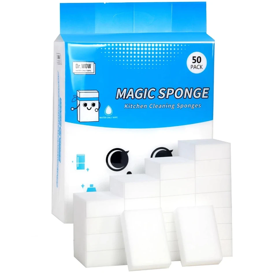 2X الكثافة أقوى إسفنجة من الميلامين متعددة الوظائف لوازم التنظيف المنزلية الأنظف للمطبخ والحمام والحوض ومنظف الحائط