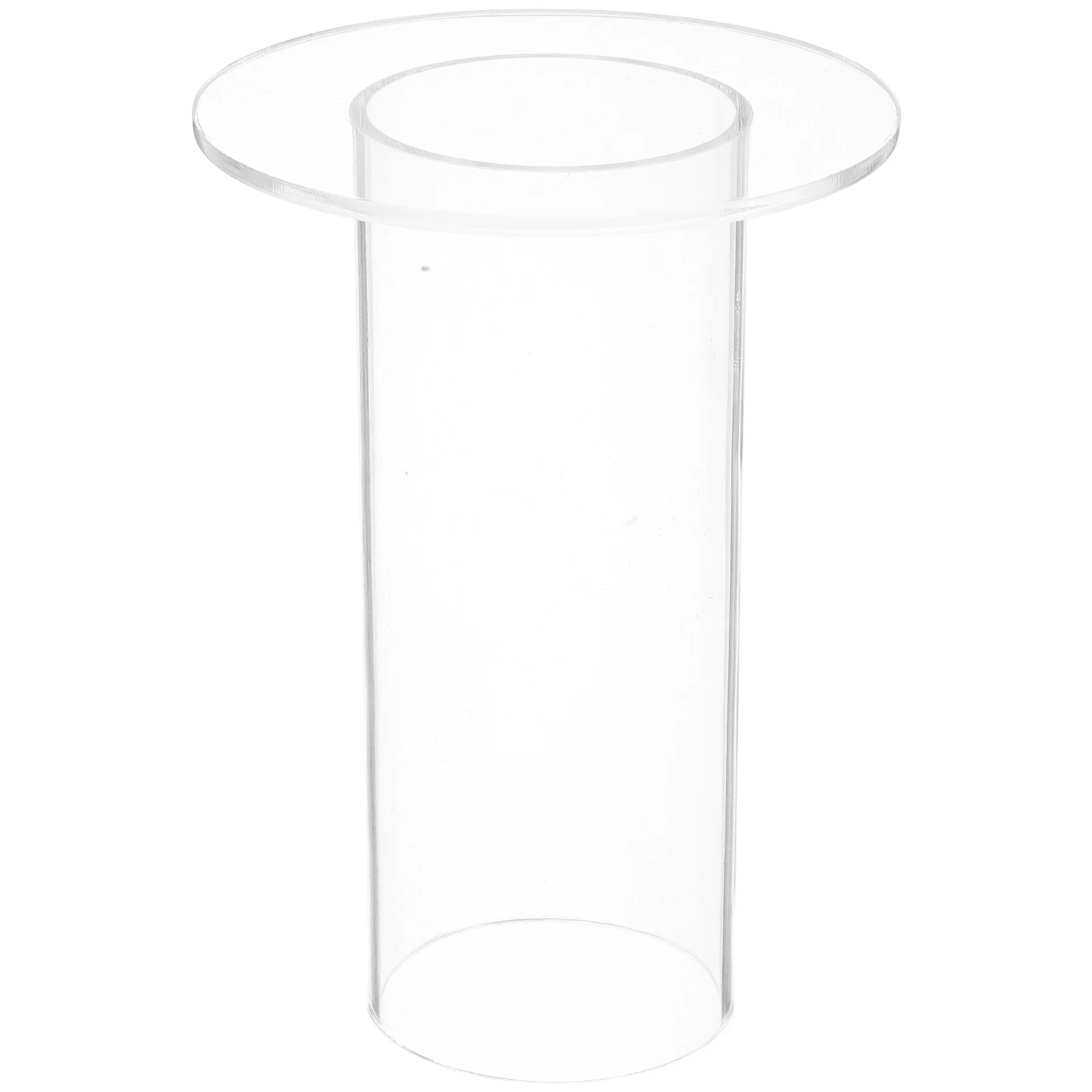 

Acrylic Hair Tie Holder Transparent Vertical Organizer Stand Scrunchie Display Rack Durable Hair Accessories Storage Tool