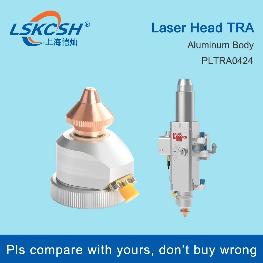 Imagem -03 - Lskcsh-bico Conector de Laser Tra Alunimum Corpo Pltra0424 para Cabeça de Fibra Laser Mini Agentes de Alta Qualidade