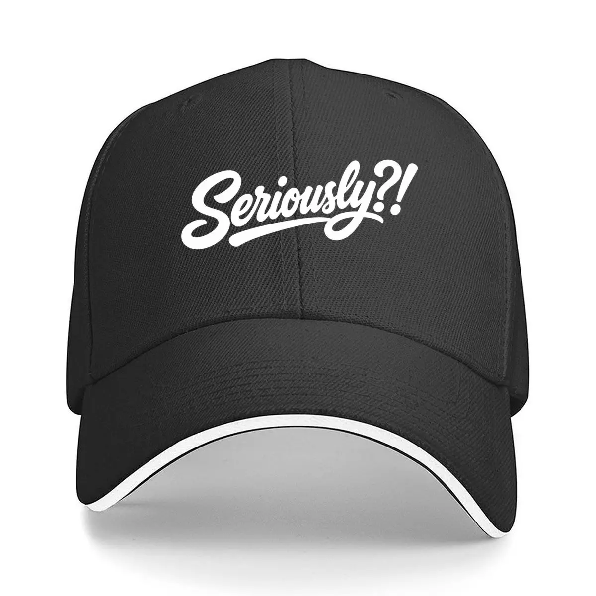 Casquette de baseball style sandwich, motif textuel sarcaste, Hip Hop, mode, sport de plein air
