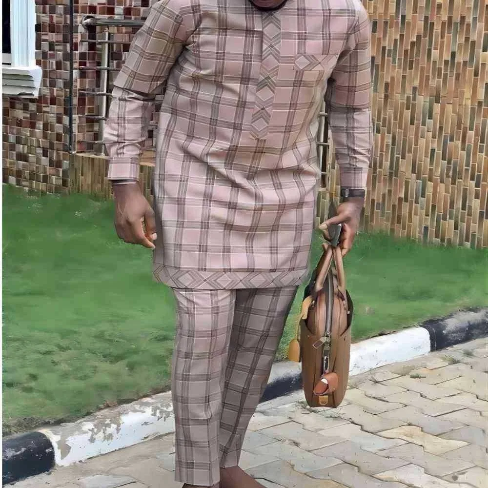 

Hot Selling New Men's Suit Digital Top and Pants 2-piece Set S-2xl
