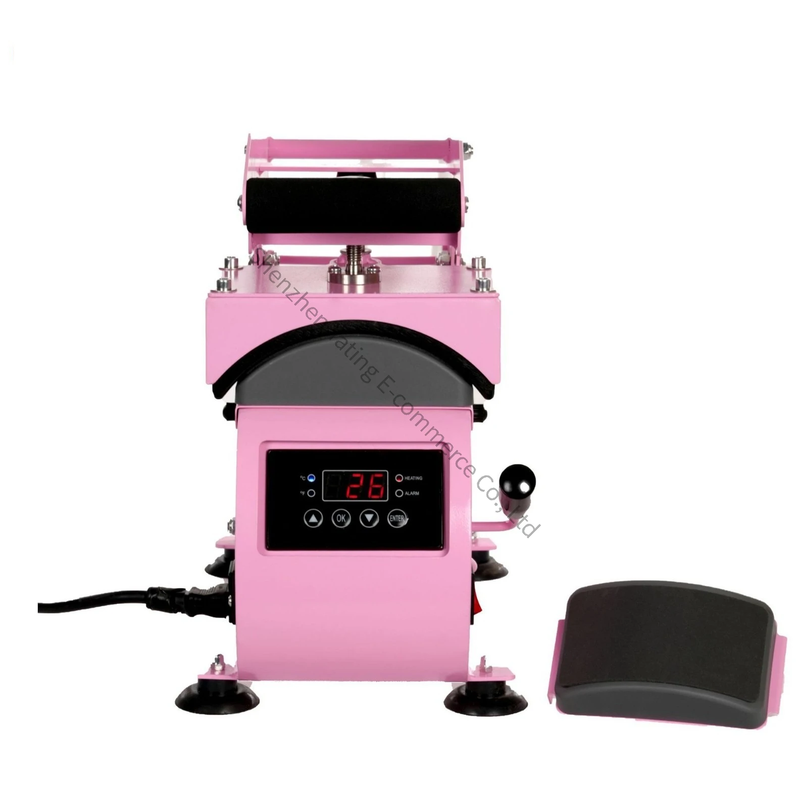 

220v Heat Transfer Machine Manual Direct Pressure Hat Baking Machine Adult Hat Double Pad Hot Stamping Machine