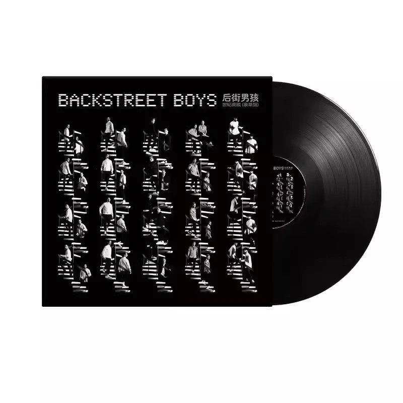 Pop BSB Backstreet Boys Nick Carter Music Vinyl LP DNA Album Cosplay Long Playing Record Phonograph Turntable Collection Gifts