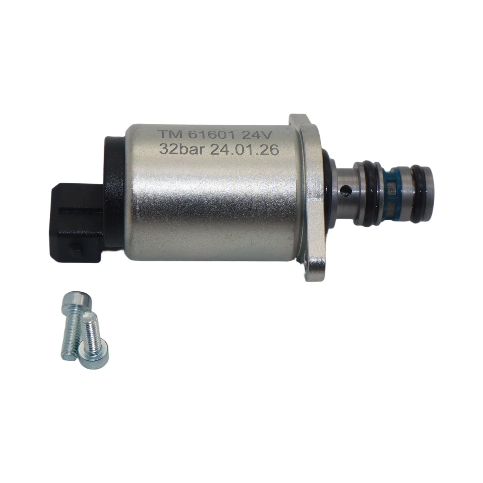 24V Proportional Solenoid Valve TM61601 Fits for Excavator Construction Machinery Parts