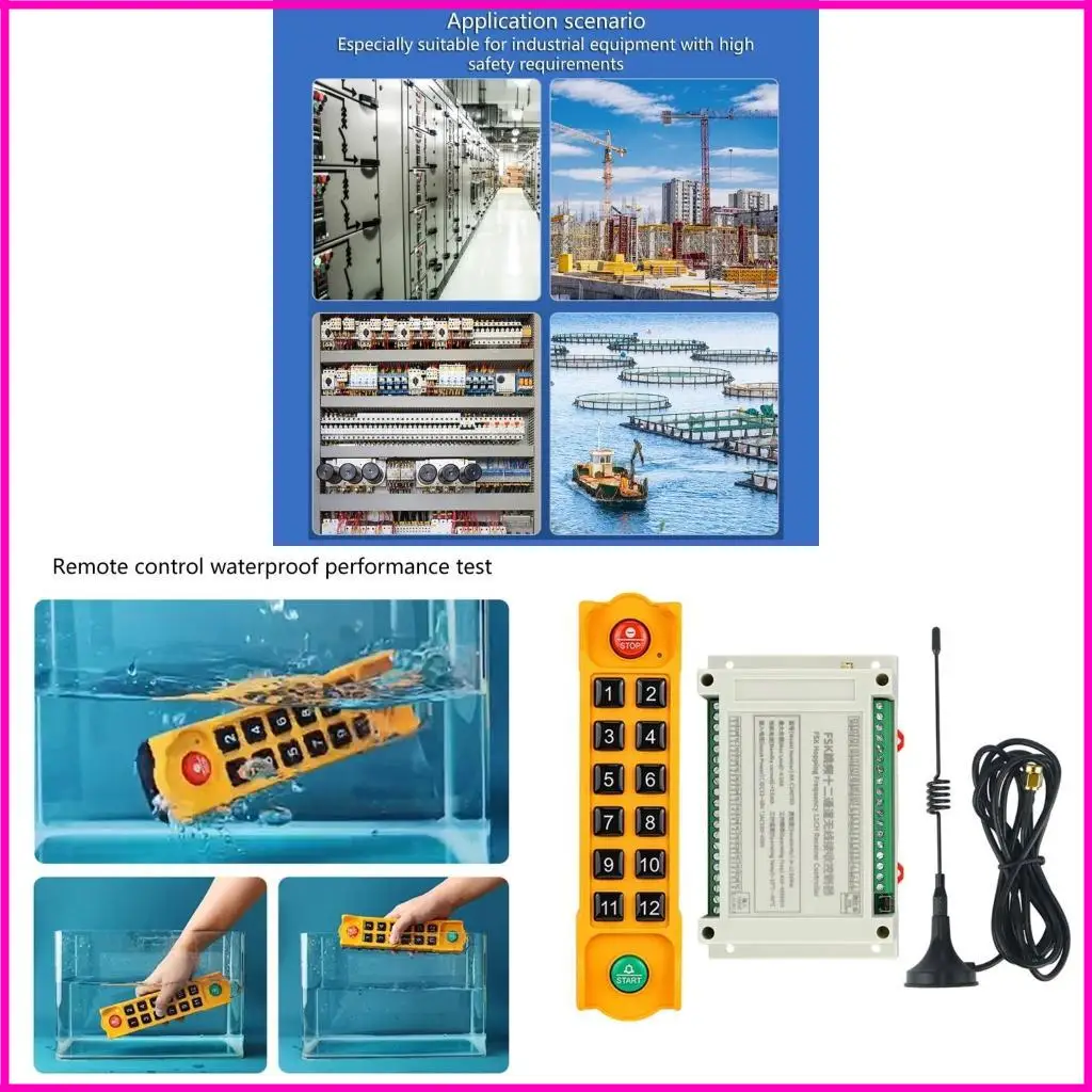 

Удаленный контроллер для подъемного подъема 1 передатчика +1 приемник F21-E1B